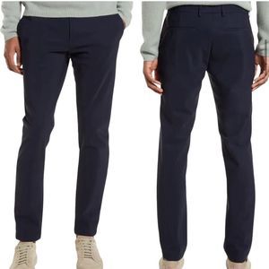 THEORY NWT Dark Blue Eclipse Heather Zaire SW ST Cotton S Flannel Pants 31
